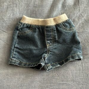 Circo Denim Blue Baby Shorts 0-3 Months